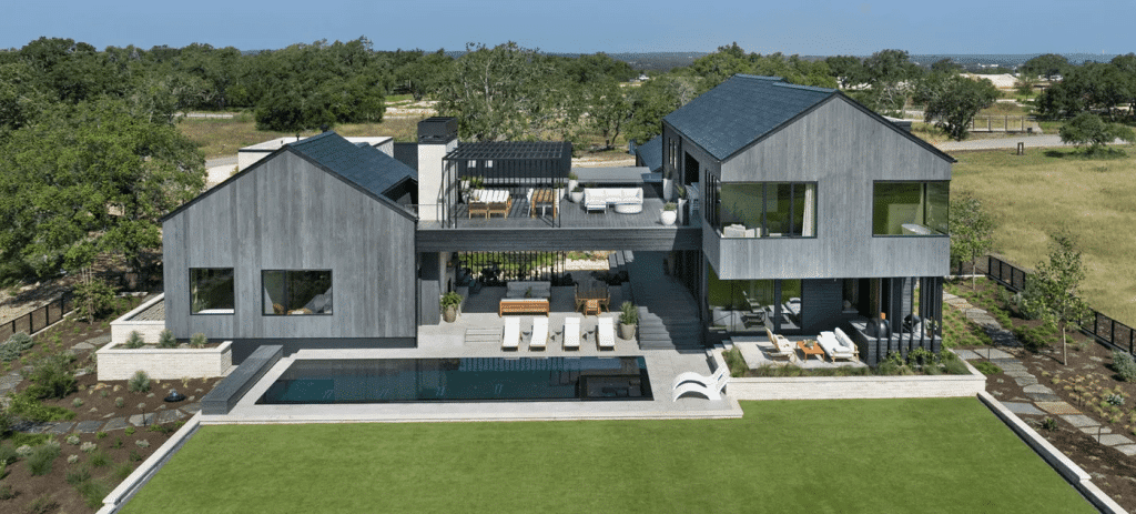 Home with Pool and Connected Upper Level